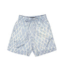 Nahmias Swish Print Silk Shorts - Blue