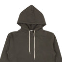 Charcoal Grey Cotton Beach Hooded Sweatshirt