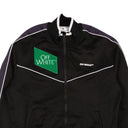 Off-White C/O Virgil Abloh Multiple Logo Track Jacket - Black