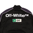 Off-White C/O Virgil Abloh Multiple Logo Track Jacket - Black