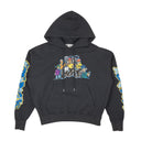 Grey Graffiti Pupp Skate Hoodie