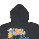 Grey Graffiti Pupp Skate Hoodie