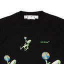 Black Alien Arrow Over T-Shirt