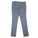 BOTTEGA VENETA BABY BLUE BELTED STRAIGHT LEG PANTS