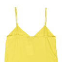 Yellow V-Neck Spaghetti Strap Cami Tank Top