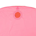 Pink And Red Boxy Drape Sleeveless Sweater