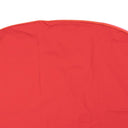 Pink And Red Boxy Drape Sleeveless Sweater