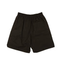 Fondant Brown Cotton Poplin Bermuda Shorts
