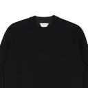 Black Pull Double Face Merino Sweater