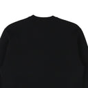 Black Pull Double Face Merino Sweater
