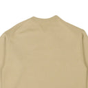 Camel Cashmere Crewneck Pullover Sweater
