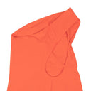 BOTTEGA VENETA ORANGE ONE SHOULDER SWIMSUIT