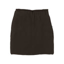 Fondant Brown Washed Fluid Parachute Skirt