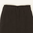 Fondant Brown Washed Fluid Parachute Skirt