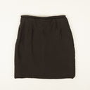 Fondant Brown Washed Fluid Parachute Skirt