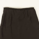 Fondant Brown Washed Fluid Parachute Skirt