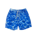 Blue Sky Inn Pool Print Sim Trunks - Blue