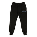 Black Embroidered Logo Sweatpants