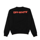 Black Dematerialization Crewneck