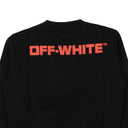 Black Dematerialization Crewneck