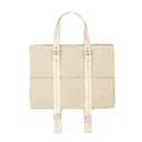 Off-White C/O Virgil Abloh Canvas Industrial Tote Bag - White