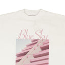 White And Pink Photograph Print Condo T-Shirt