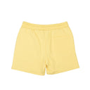 Pale Yellow Soleil Levant Patch Sweat Shorts