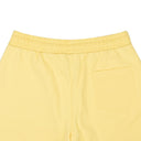 Pale Yellow Soleil Levant Patch Sweat Shorts