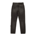 Grey Denim Straight Leg Jeans