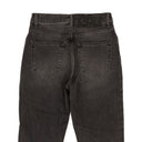 Grey Denim Straight Leg Jeans