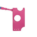 Fuchsia Swiss Cut Out Phone Bag