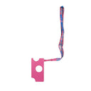 Fuchsia Swiss Cut Out Phone Bag