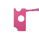 Fuchsia Swiss Cut Out Phone Bag