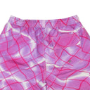 Purple Pool Print Swim Trunks