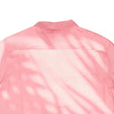 Pink Shadow Print Button Down Shirt