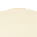 Cream Embroidered Logo Short Sleeve T-Shirt