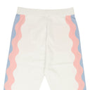 Casablanca Knit Track Pants Track Pants - White/Red