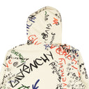 Givenchy Classic Fit All Over Print Hoodie - Off White/Multi
