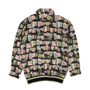 Multicolor Polyester Ransom Print Rib Over Shirt