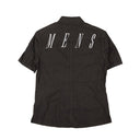 Black Italic "MENS" Utility Shirt