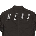 Black Italic "MENS" Utility Shirt