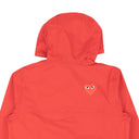 PLAY Red K-WAY Zip-Up Windbreaker