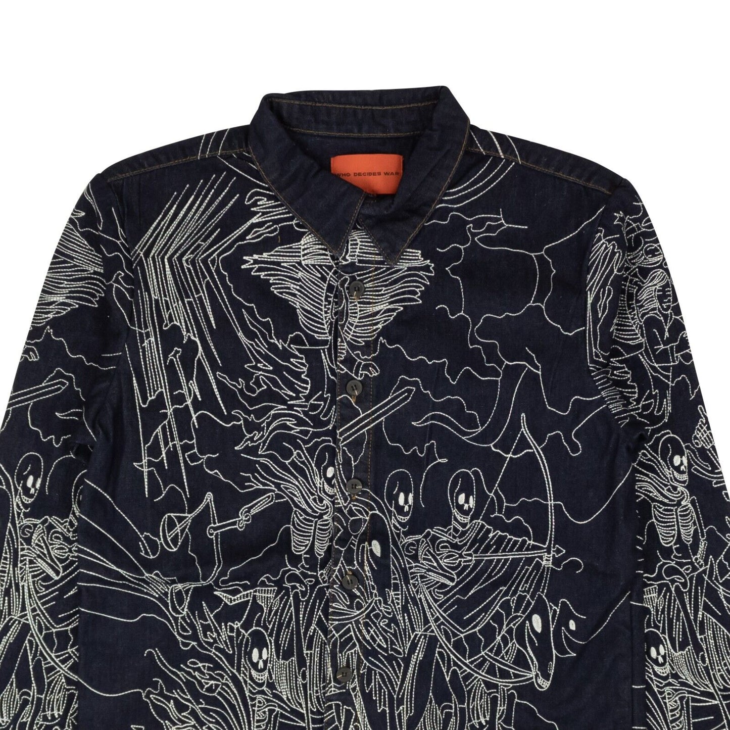 Who Decides War Four Horsemen Workshirt - Denim