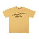 Beige Cotton Oversized Graphic Short Sleeve T-Shirt