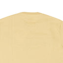Light Beige Cotton Curb Logo Short Sleeve T-Shirt