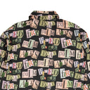 Multicolor Polyester Ransom Print Rib Over Shirt