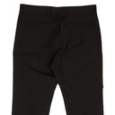 Black Polyester Tailored Cargo Pants