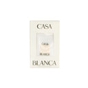 Casablanca Square Logo Ribbed Sport Sock - White/Pink