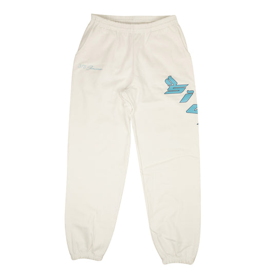 Sickö X 375 Sweatpants - White/Light Blue