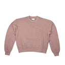 Bordeaux Cotton Interval Crewneck Sweater